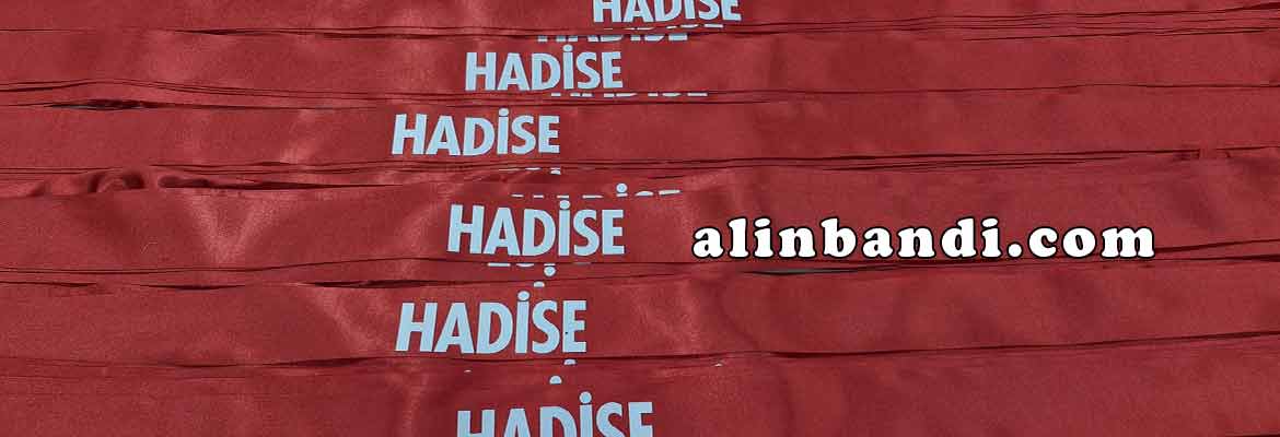 Konser Bandı, alın bandı, saç bandı, kafa bandı, Hadise